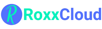 Roxxcloud logo with text